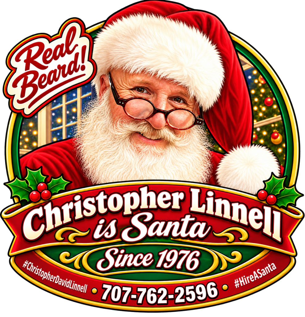 Christopher Linnell is Santa